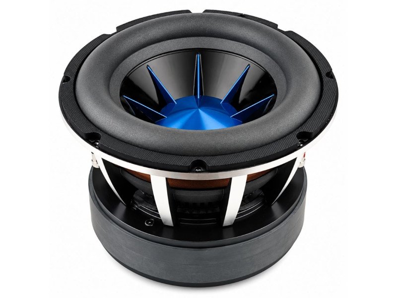 Subwoofer Car Audio Power Acoustik MOFO-10 10" 2400 W – Vista em perspetiva