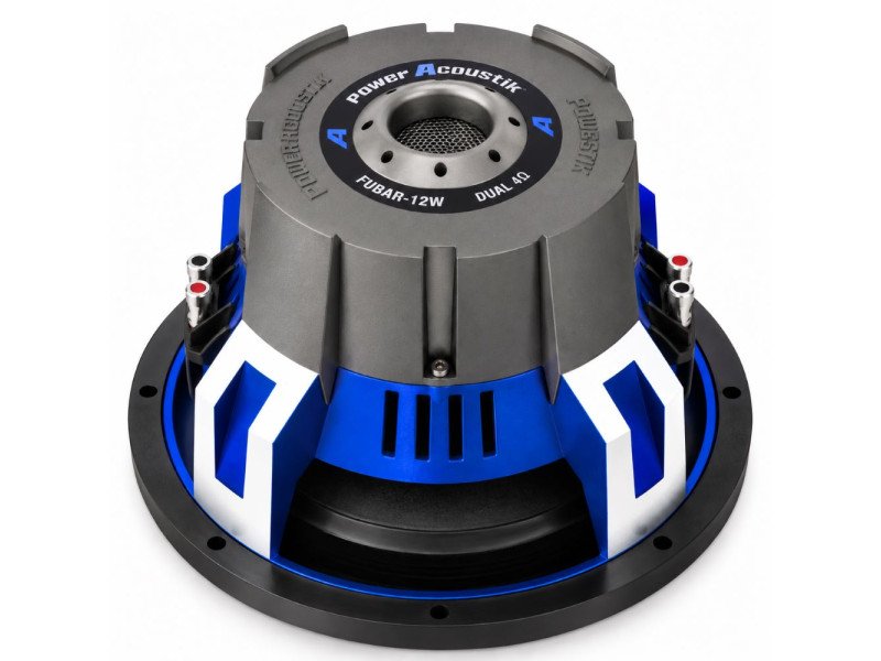 Subwoofer Car Audio Power Acoustik FUBAR-12W 12" – Vista traseira