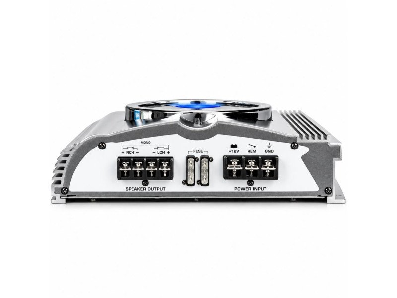 Amplificador Power Acoustik TS980-2 - Ligações de Alimentação e Altifalantes