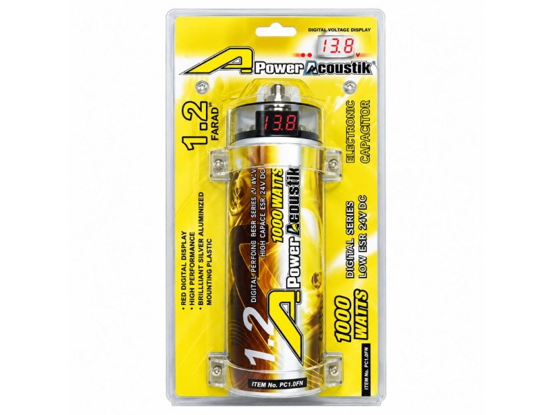 Condensador Power Acoustik PC1.0FN