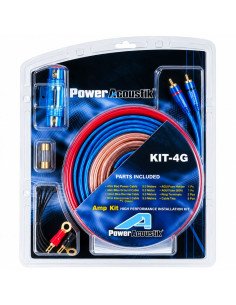 Kit de Cabos Power Acoustik KIT-4G
